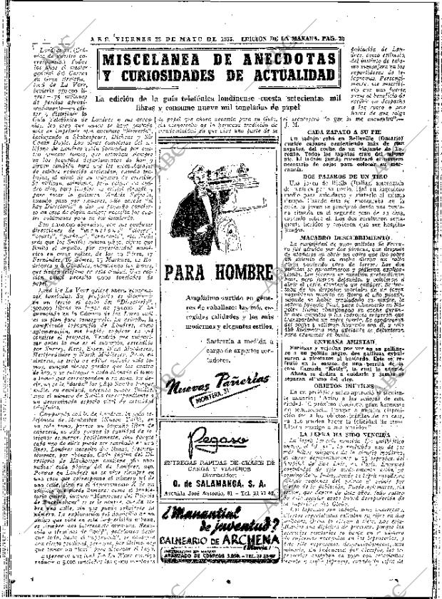 ABC MADRID 22-05-1953 página 30