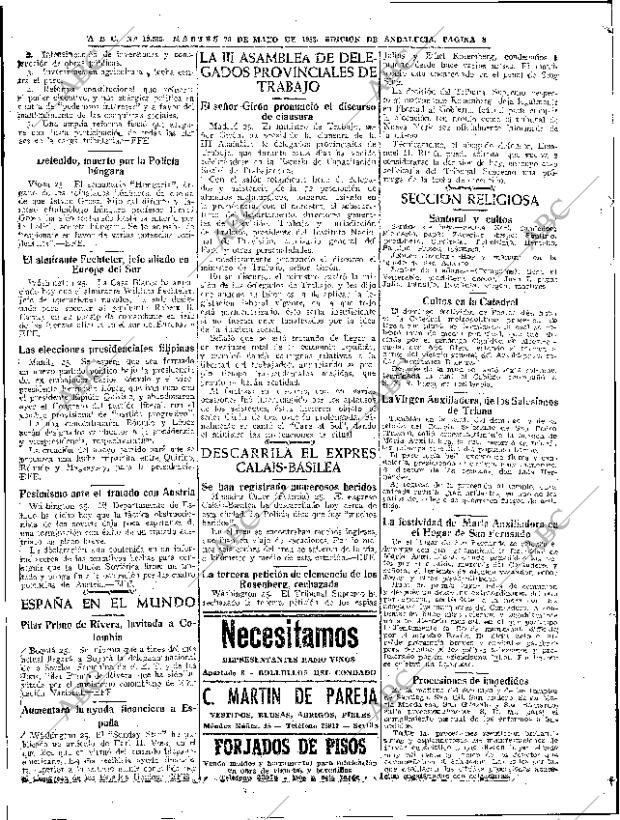 ABC SEVILLA 26-05-1953 página 8