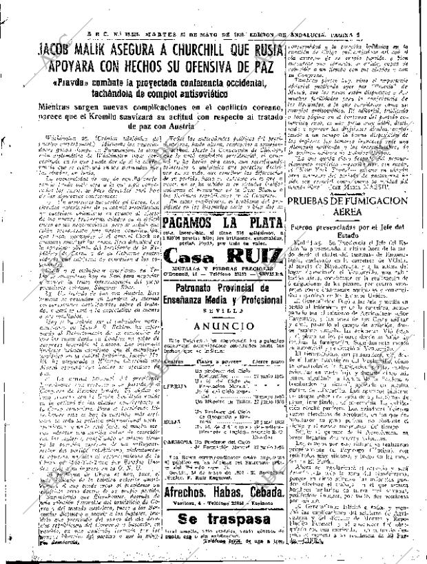 ABC SEVILLA 26-05-1953 página 9