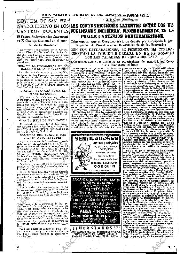 ABC MADRID 30-05-1953 página 25