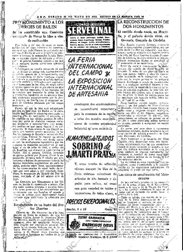 ABC MADRID 30-05-1953 página 32