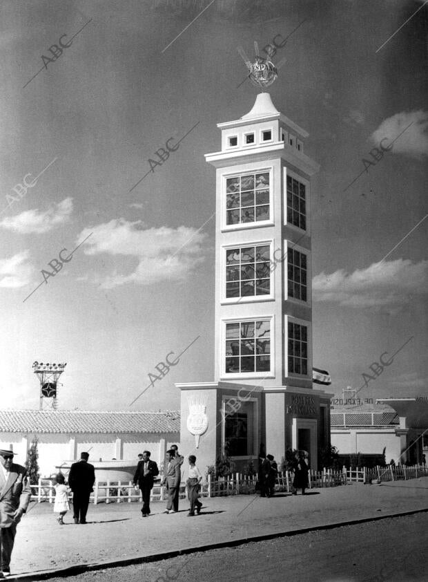 Pabellón de las Potasas Españolas de la Feria del campo de Madrid