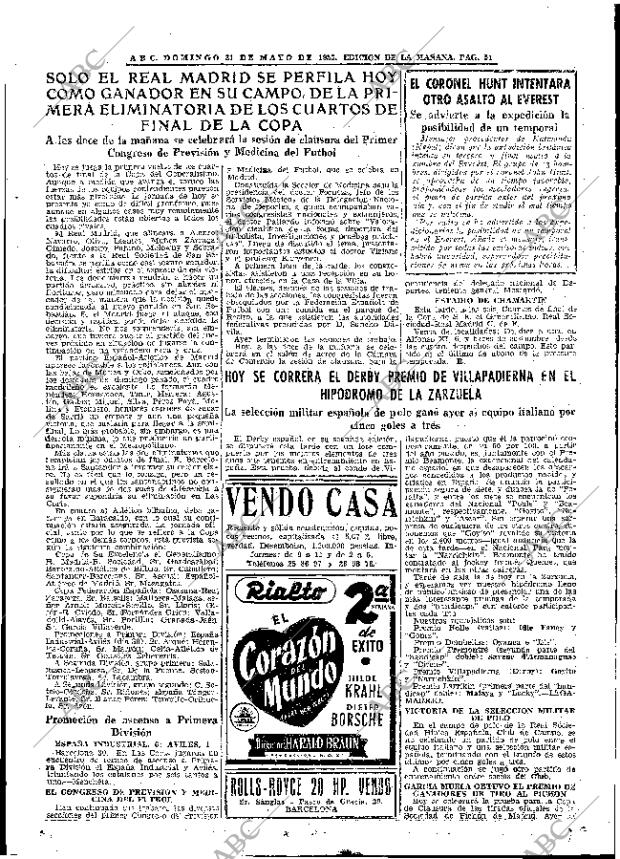 ABC MADRID 31-05-1953 página 51