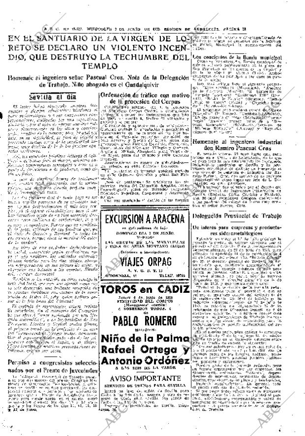 ABC SEVILLA 03-06-1953 página 15