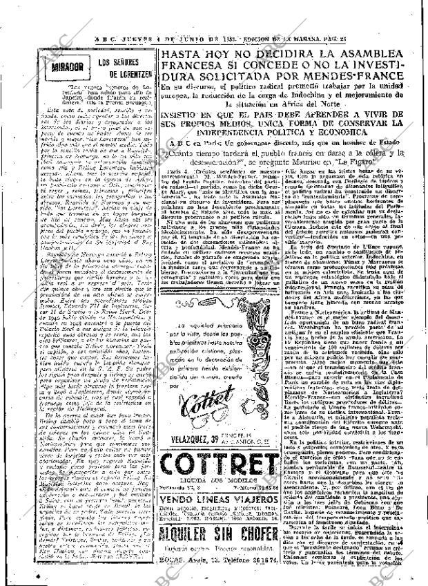 ABC MADRID 04-06-1953 página 25