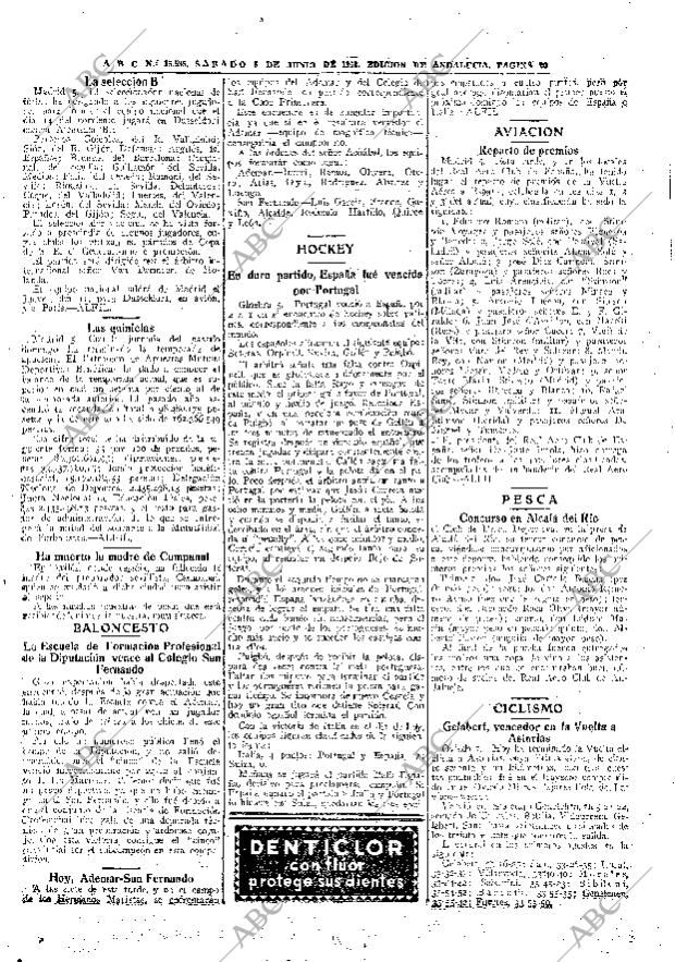 ABC SEVILLA 06-06-1953 página 20