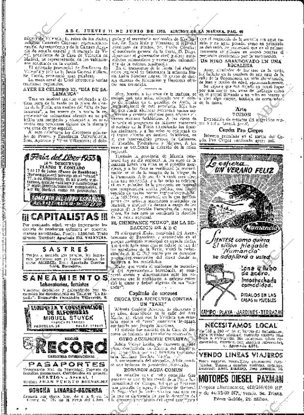ABC MADRID 11-06-1953 página 40
