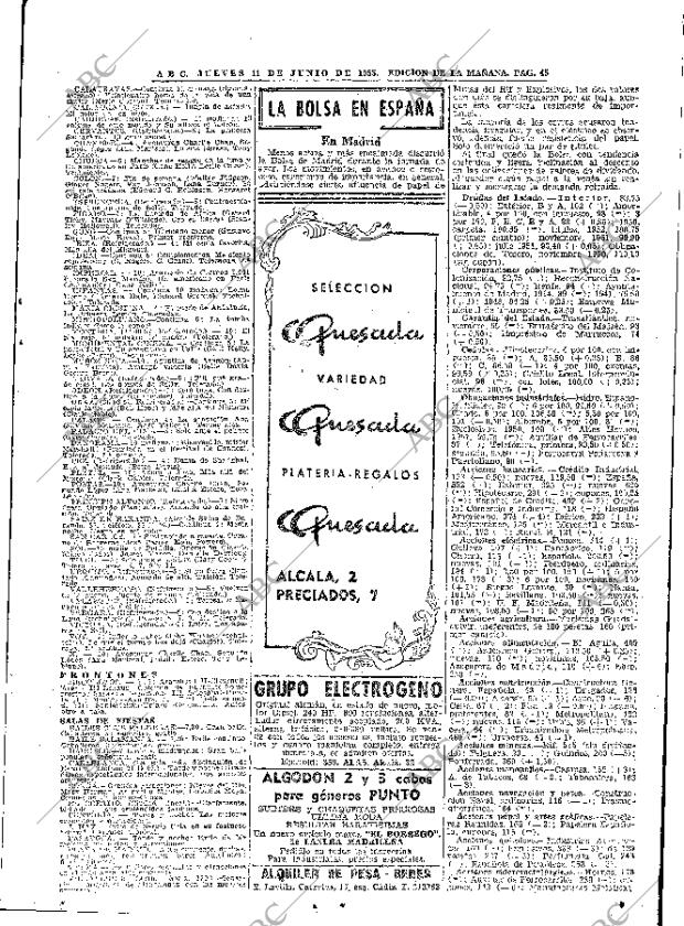 ABC MADRID 11-06-1953 página 45