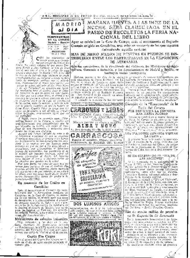 ABC MADRID 17-06-1953 página 25