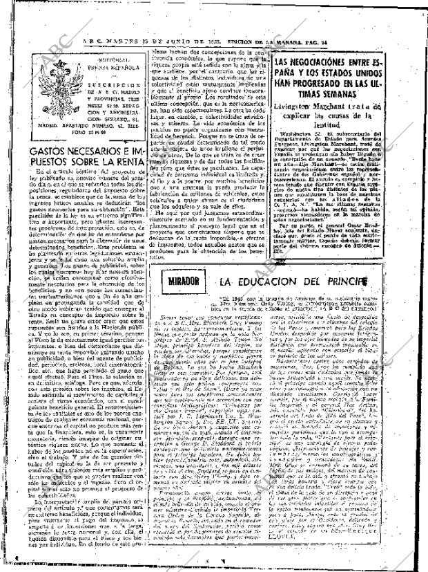 ABC MADRID 23-06-1953 página 24