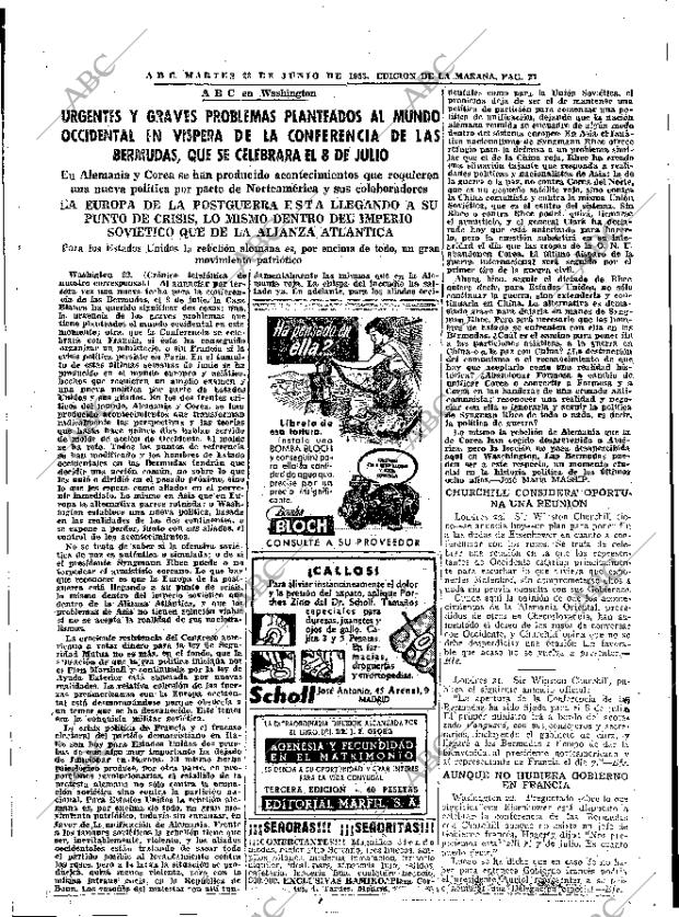 ABC MADRID 23-06-1953 página 27