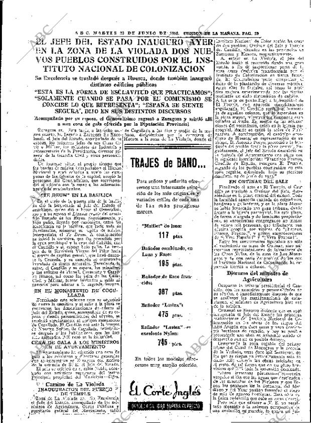 ABC MADRID 23-06-1953 página 29