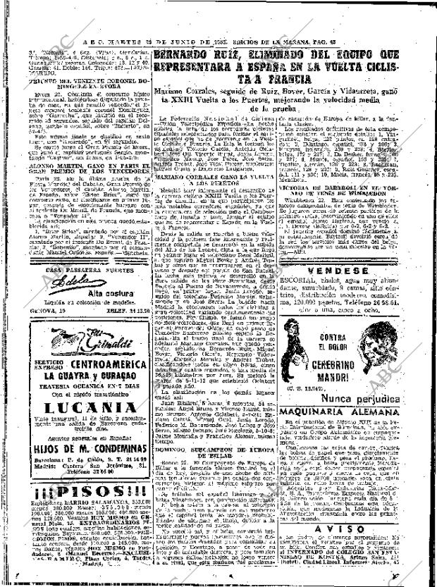 ABC MADRID 23-06-1953 página 42