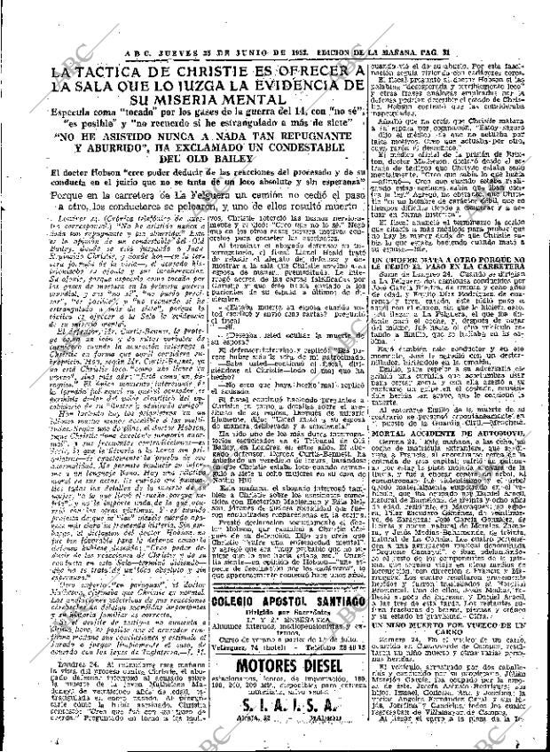 ABC MADRID 25-06-1953 página 31