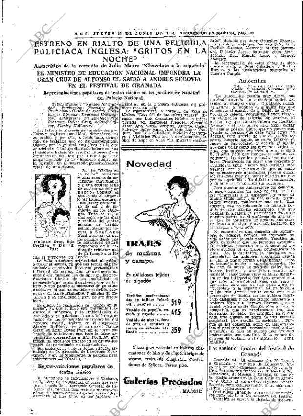 ABC MADRID 25-06-1953 página 39