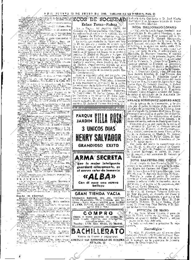 ABC MADRID 25-06-1953 página 41