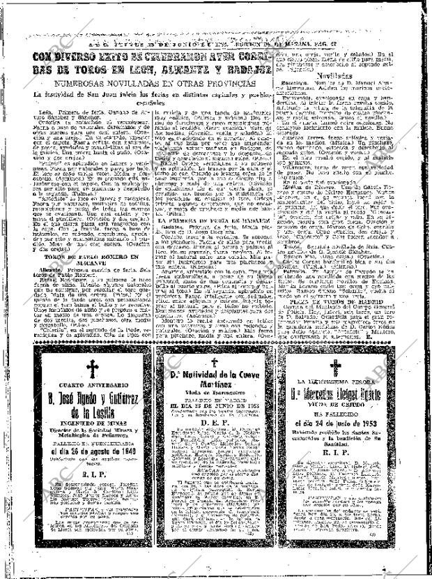 ABC MADRID 25-06-1953 página 42