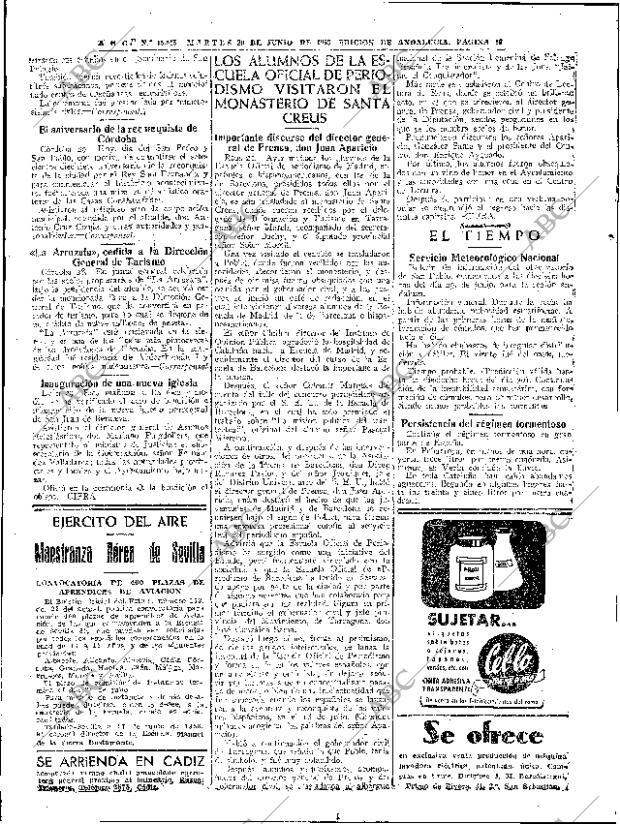 ABC SEVILLA 30-06-1953 página 16