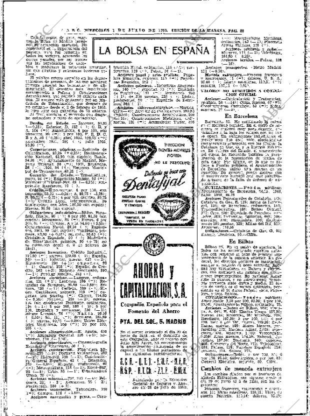ABC MADRID 01-07-1953 página 28