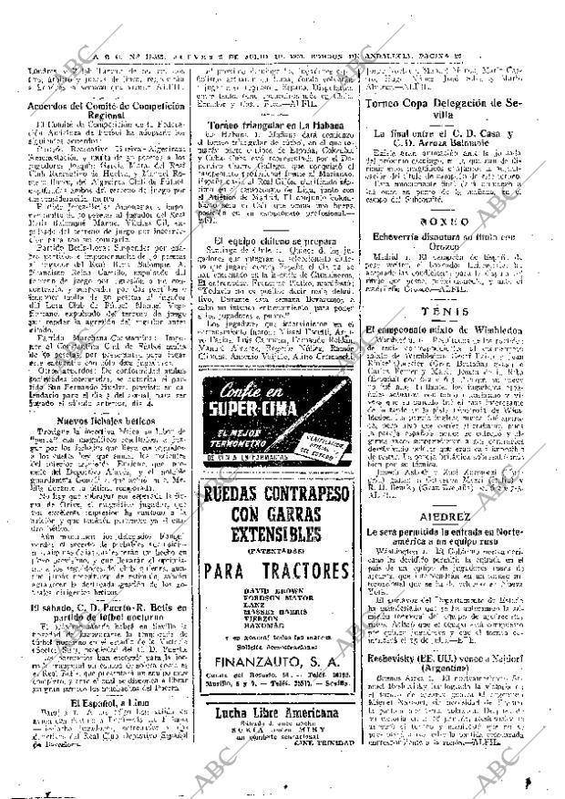 ABC SEVILLA 02-07-1953 página 22