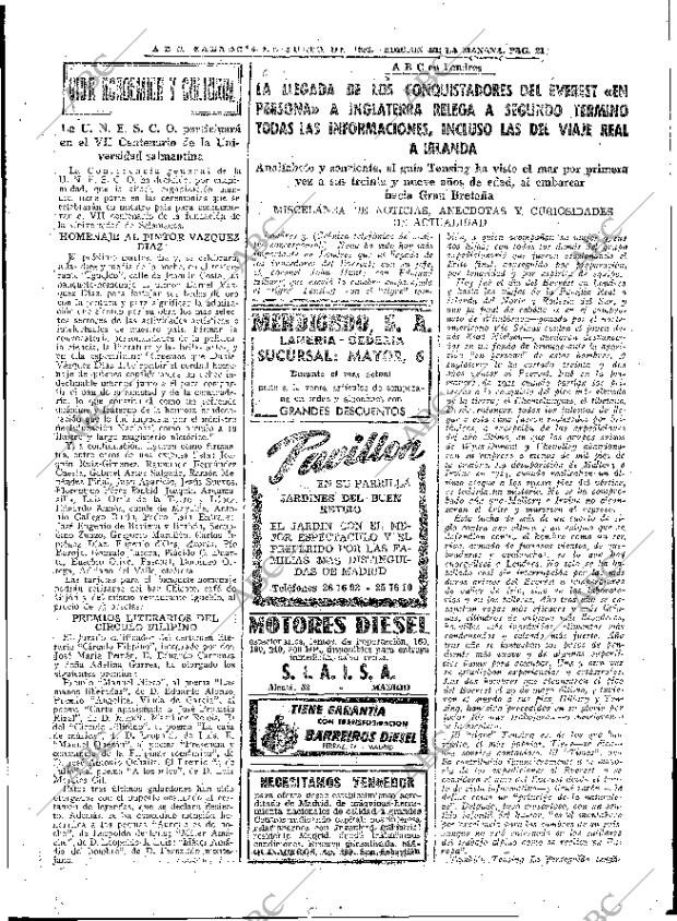 ABC MADRID 04-07-1953 página 21