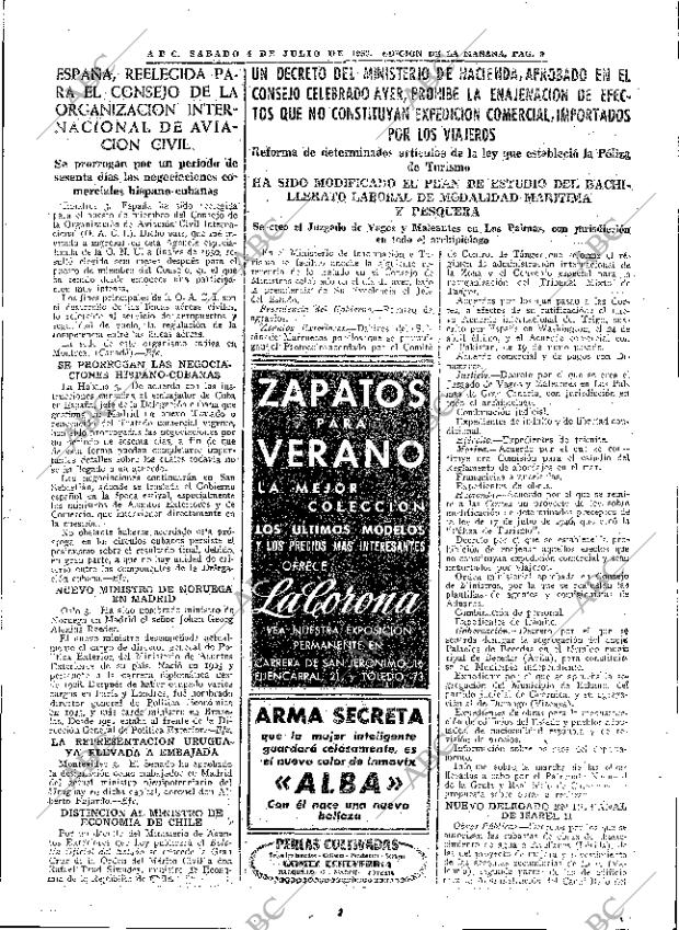 ABC MADRID 04-07-1953 página 9