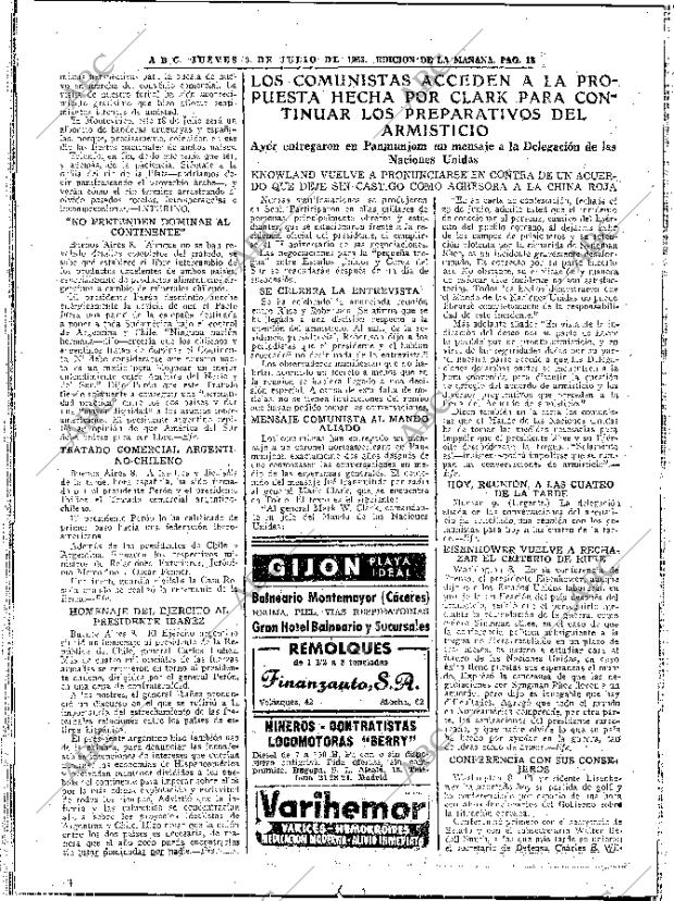 ABC MADRID 09-07-1953 página 18