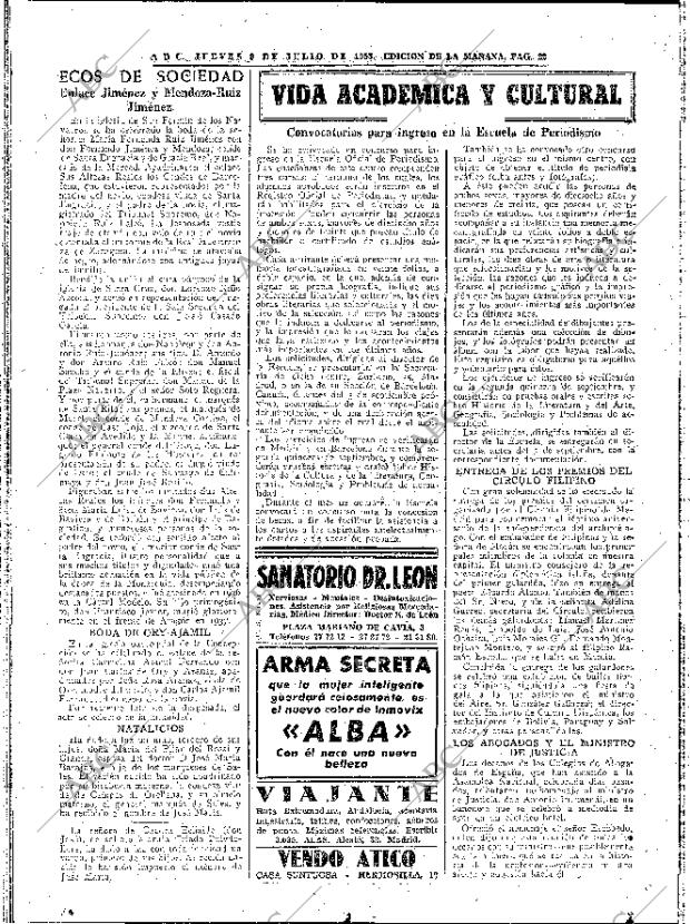 ABC MADRID 09-07-1953 página 22