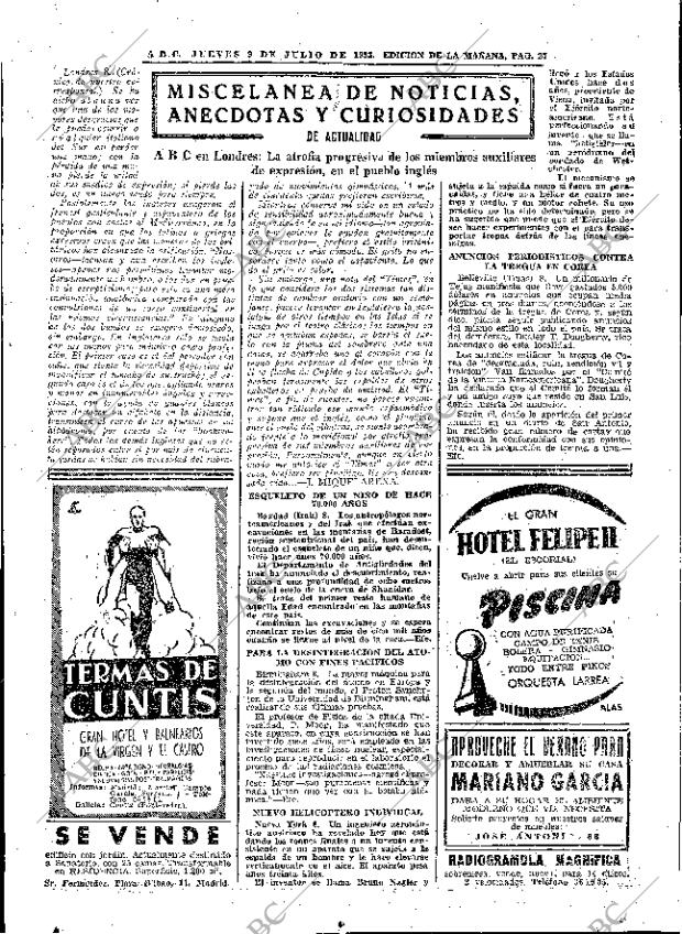 ABC MADRID 09-07-1953 página 27