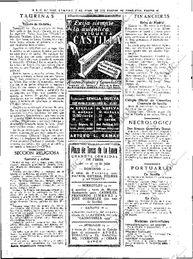 ABC SEVILLA 11-07-1953 página 22