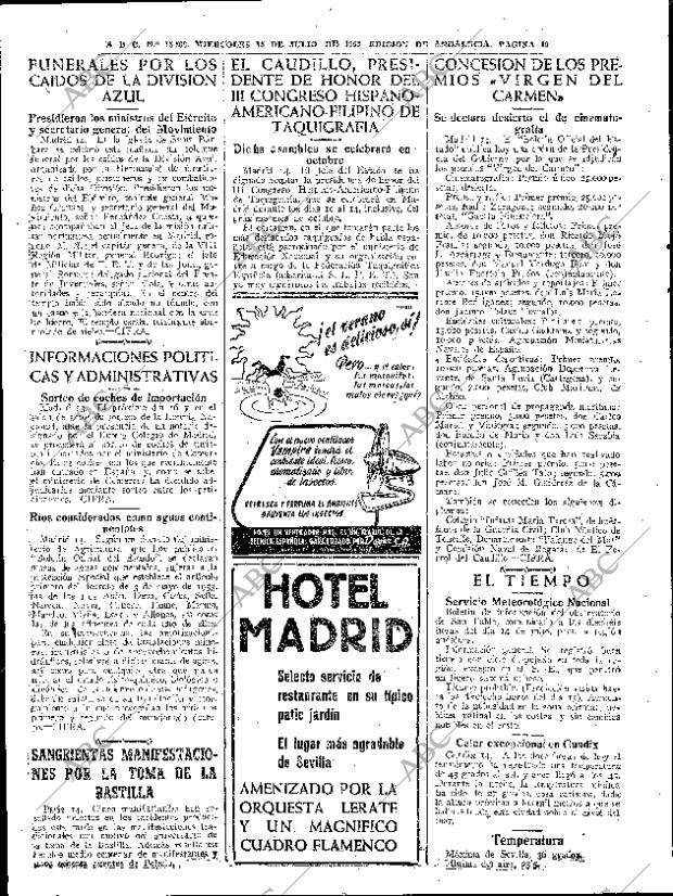 ABC SEVILLA 15-07-1953 página 10