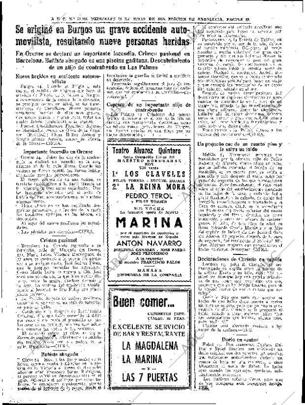 ABC SEVILLA 15-07-1953 página 13