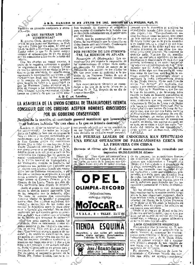 ABC MADRID 18-07-1953 página 31