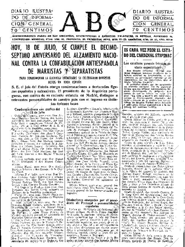 ABC SEVILLA 18-07-1953 página 15