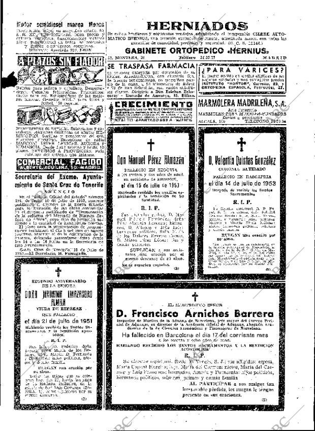 ABC MADRID 21-07-1953 página 39