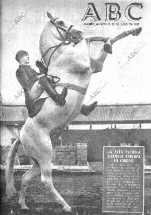 ABC MADRID 22-07-1953 página 1