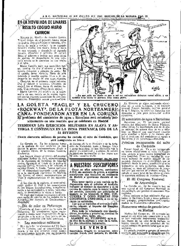 ABC MADRID 22-07-1953 página 23