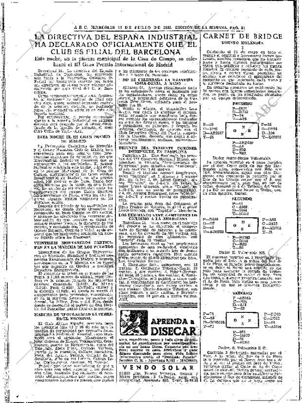 ABC MADRID 22-07-1953 página 32