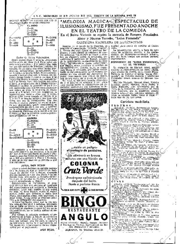 ABC MADRID 22-07-1953 página 33