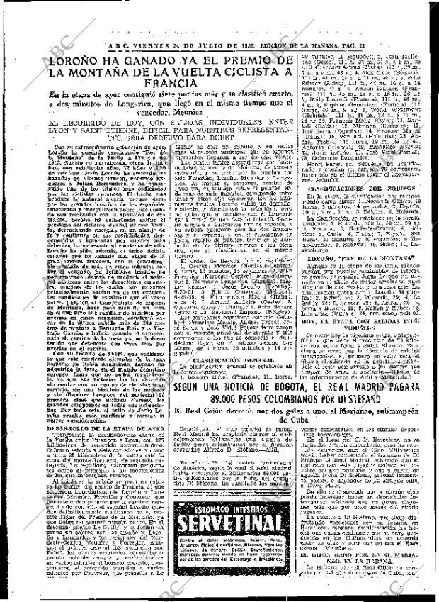 ABC MADRID 24-07-1953 página 19