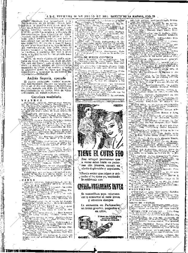 ABC MADRID 24-07-1953 página 22