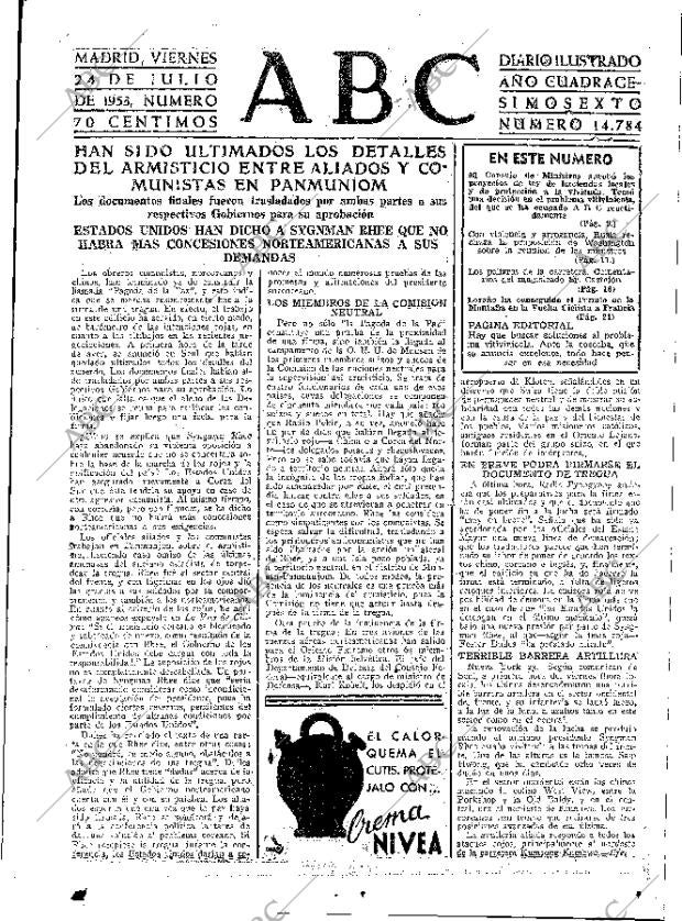 ABC MADRID 24-07-1953 página 5