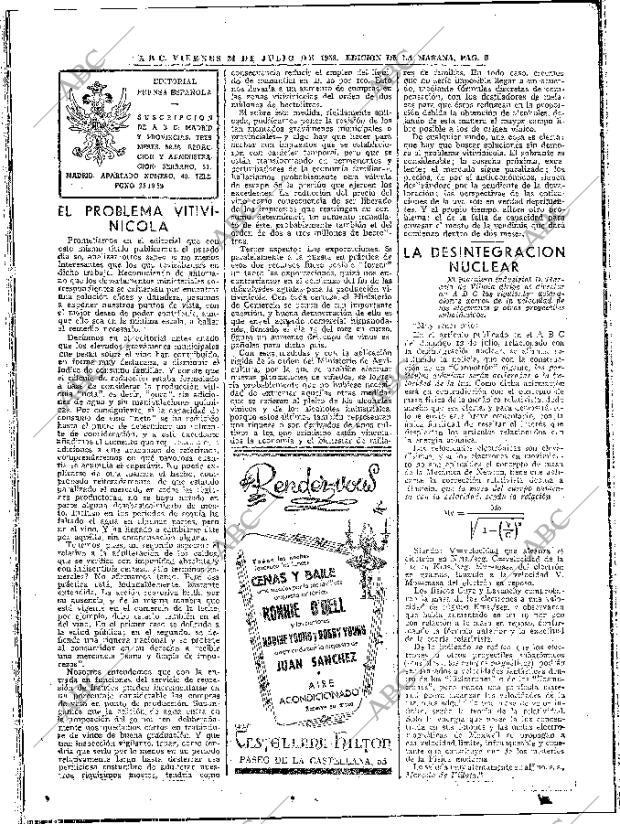 ABC MADRID 24-07-1953 página 6