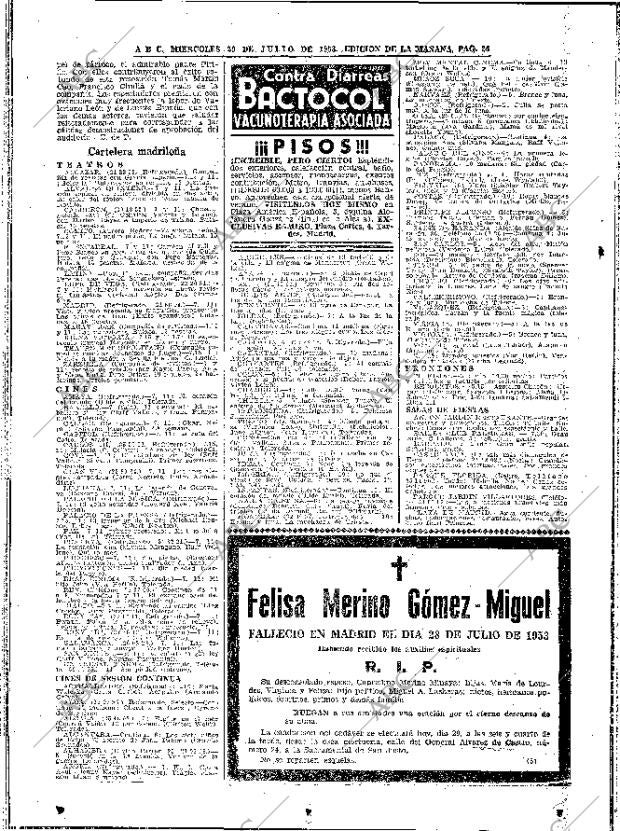 ABC MADRID 29-07-1953 página 26