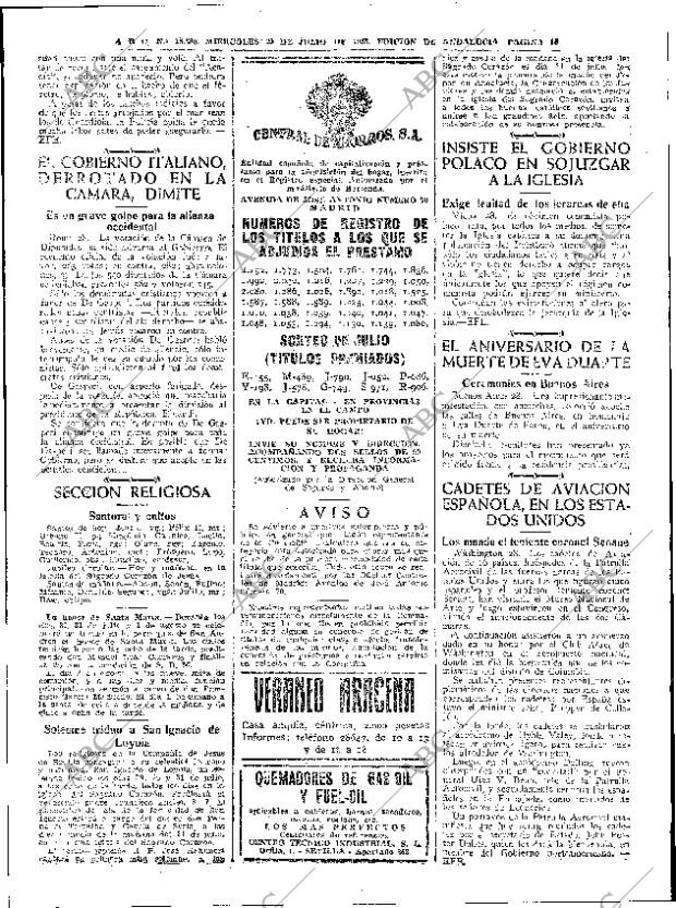 ABC SEVILLA 29-07-1953 página 14