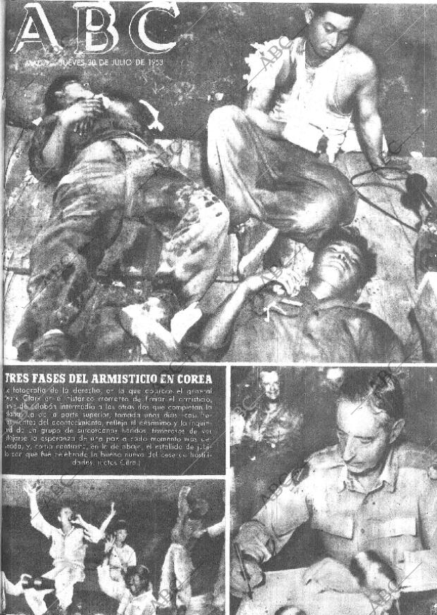 ABC MADRID 30-07-1953 página 1