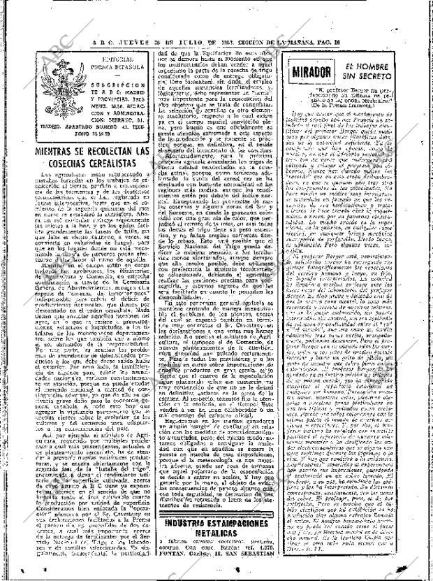 ABC MADRID 30-07-1953 página 16