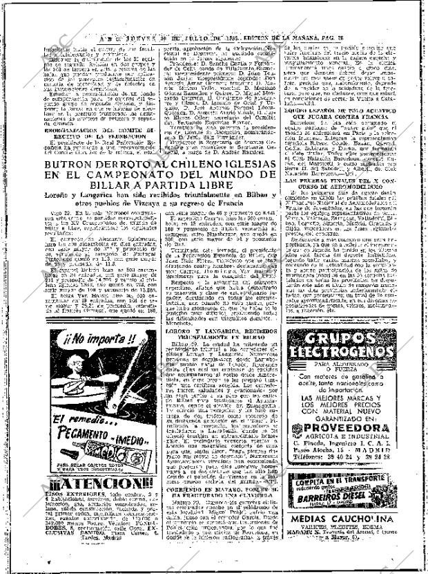 ABC MADRID 30-07-1953 página 28