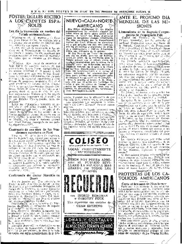 ABC SEVILLA 30-07-1953 página 11