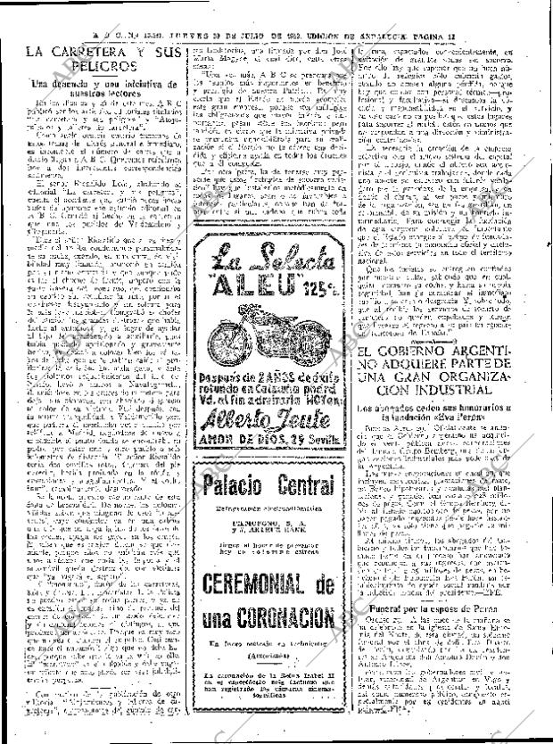 ABC SEVILLA 30-07-1953 página 12
